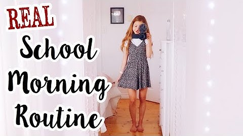 My REAL Morning Routine for High School!