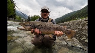 A pesca in Val di Sole con Max Ghibaudo - Campione del Mondo 2017