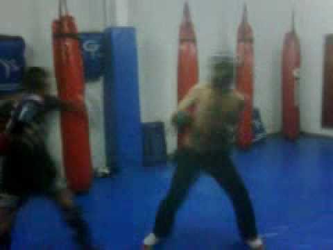 Campen 2010 Kick Boxing Y Muay Thai, Cesar Figueroa "Bonyasky", Leon Roger Romero de Sparring..!!!