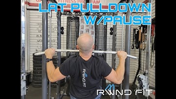 Lat Pulldown w/Pause