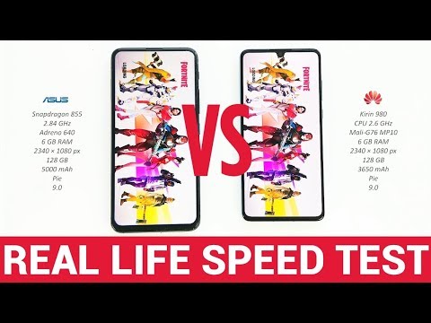 Asus ZenFone 6 vs Huawei P30 - Real Life Speed Test! [Big Difference?]