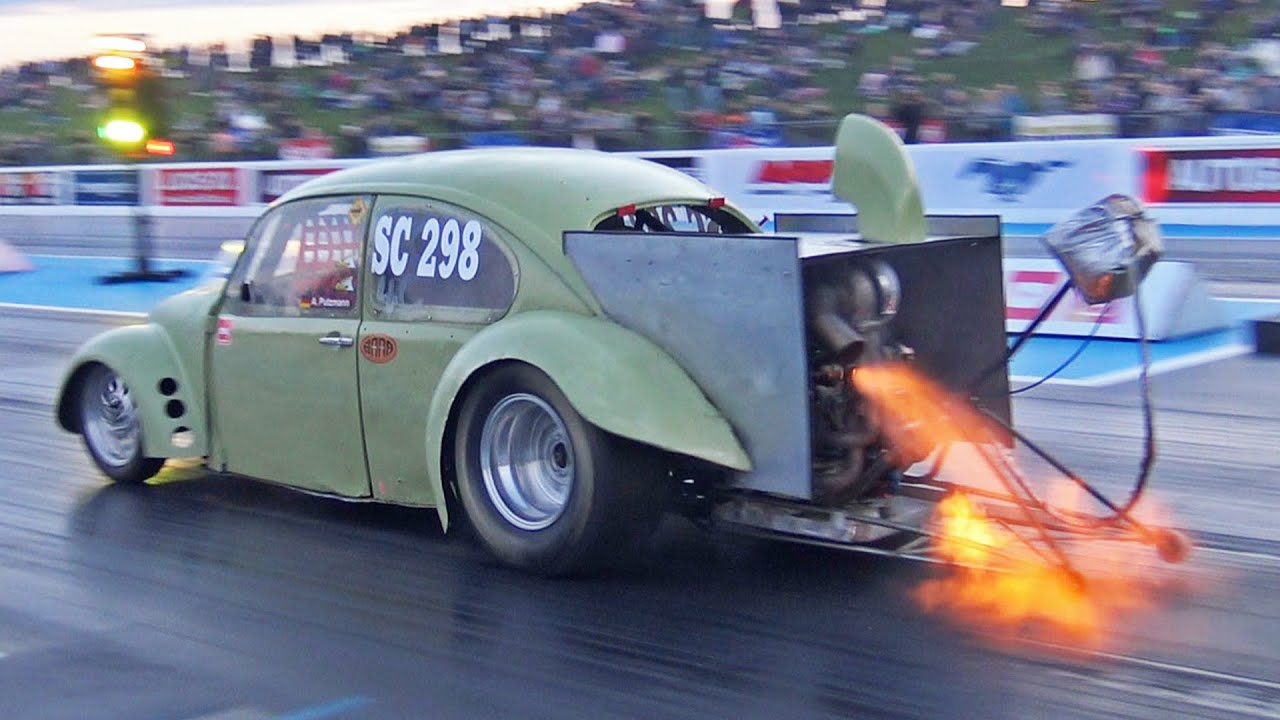 VW Beetle Drag Racing Compilation - YouTube