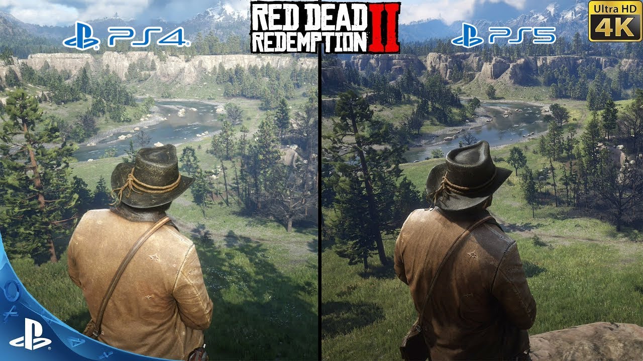 Red Dead Redemption PS5 VS Red Dead Redemption 2 - Details