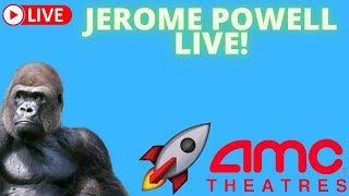AMC STOCK LIVE WITH SHORT THE VIX! - JEROME POWELL LIVE - RATE HIKE??