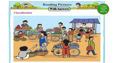 Reading Pictures With Answers, Mathematics, Std 2, Maharashtra Board