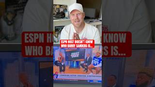 ESPN Host’s Epic Fail… Thinks Barry Sanders Jersey is a Shedeur Sanders Jersey | @druski