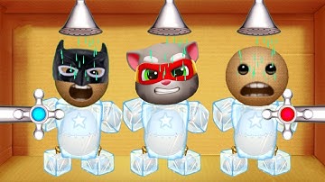 Bathroom vs Super Tom Buddy vs BatMan | Kick the Buddy Mod 2022 Gameplay