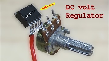 Make a voltage regulator using LM2576, 3 Amp DC regulator