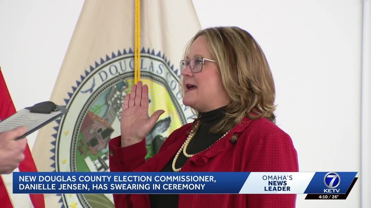 New Douglas County Election Commissioner discusses keeping your vote safe at swearing-in ceremony