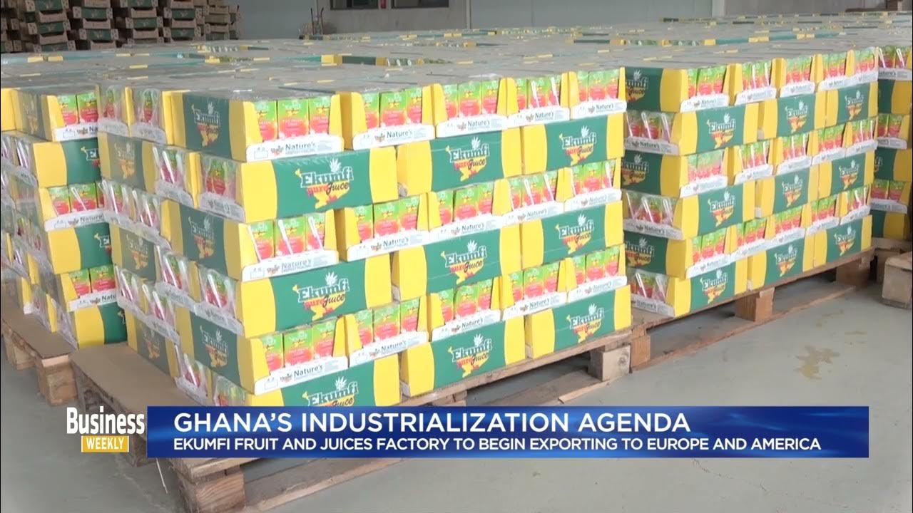 Ekumfi Fruit and Juices Factory to begin exporting to Europe and
