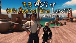 7.3 MSQ or 5th Astral Era Occult Crescent Lore Gift 3 Twitch Subs to get Mount! Pt. XX