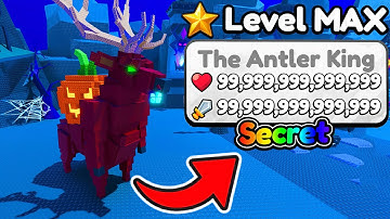 Unlocking MAX LEVEL Antler King Secret in Zoo Evolution!
