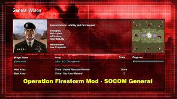 General Zero Hour Operation Firestorm Mod - Soccom & Hightech General Vs Secret Weapon & Red Army