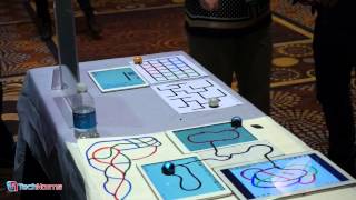 Ozobot: The Adorable Edutainment Robot Demo at CES 2015