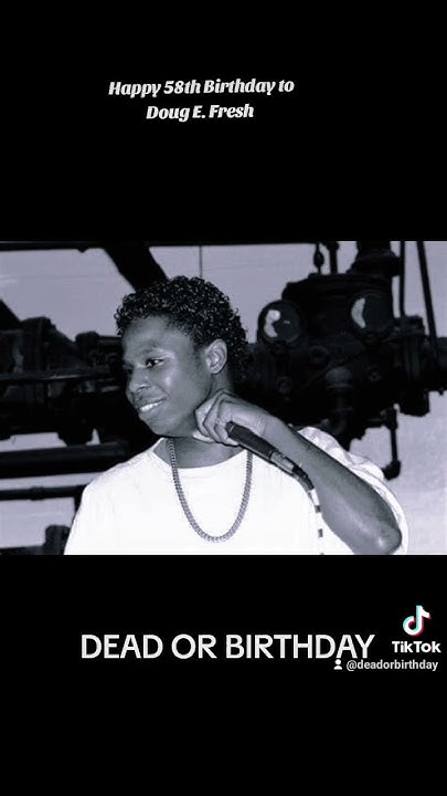 6 Minutes Doug E Fresh You Re On Lyrics 6 Minutes Doug E Fresh You’re On!🎵Happy Birthday #DougEFresh! He Is 58
