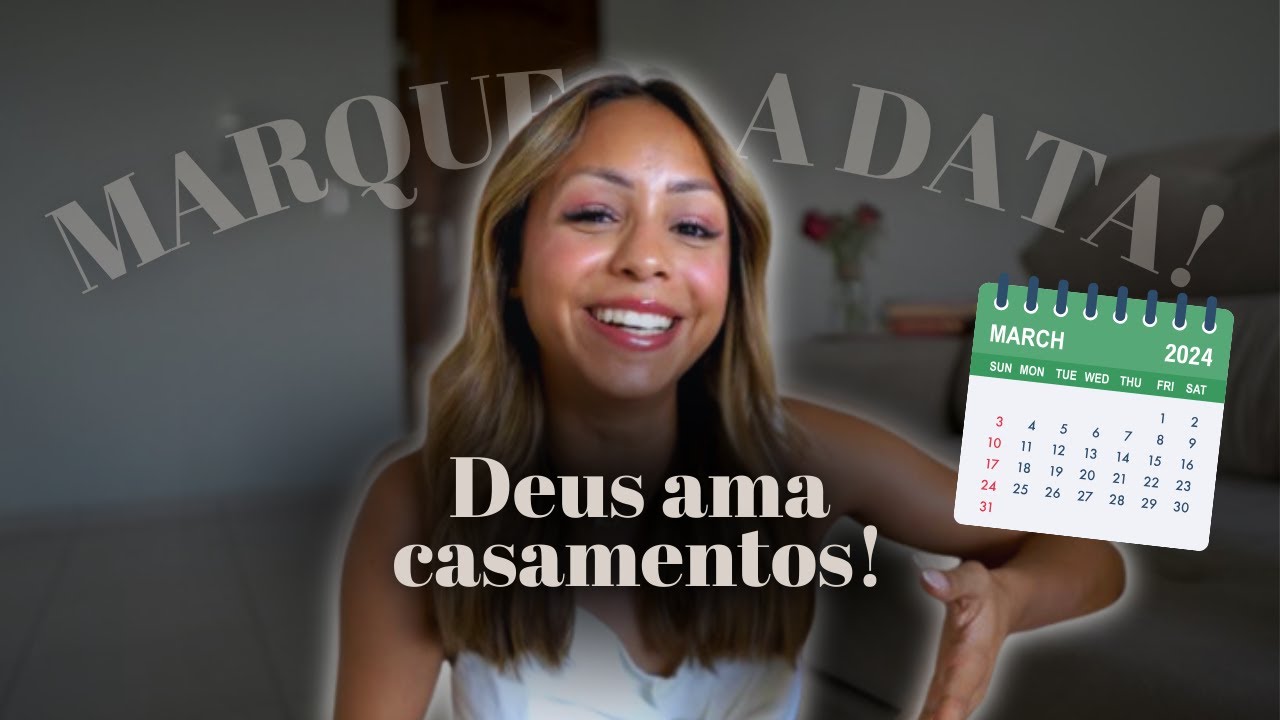 DEUS TRABALHA COM DATAS! l Marque o seu casamento e veja o milagre acontecer!