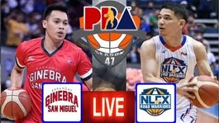 PBA LIVE : BRGY. GINEBRA vs NLEX LIVE SCORES and COMMENTARY * FREE ENDING