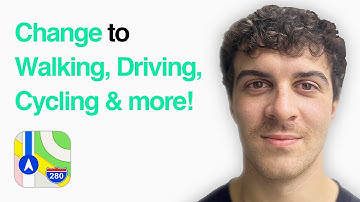 How To Change Your Apple Maps To Walking, Driving, Cycling And More! (2025 Guide)