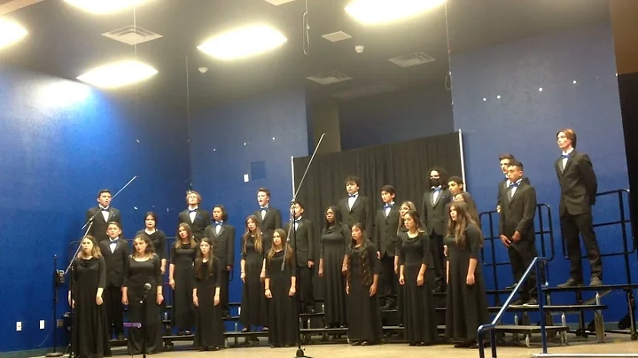 Josh's solo in Choir Concert.