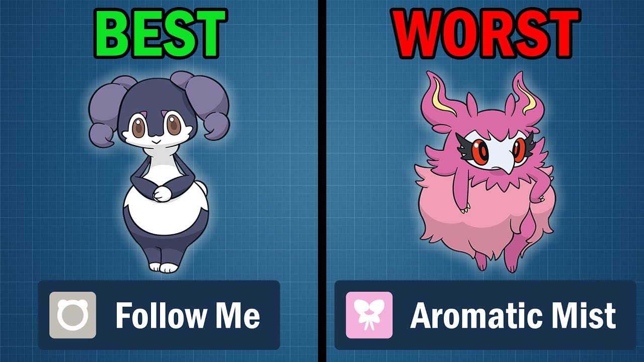 Ranking EVERY "Doubles" Move in Pokémon