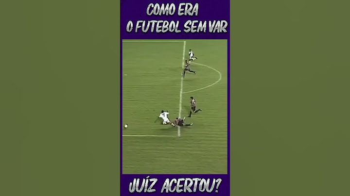 Como era o Futebol Brasileiro sem o VAR. Errou o arbitro em Vasco x São Paulo. #shorts