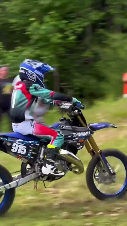 Roman Nuzzolilli #Yamaha #YZ85 #Hillclimb 1st Place 85cc Mini Jr. 2024 Gunstock #Laconia #BikeWeek