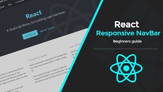 How to create a  Navigation Bar in React ⏸ | React Tutorial (2020)