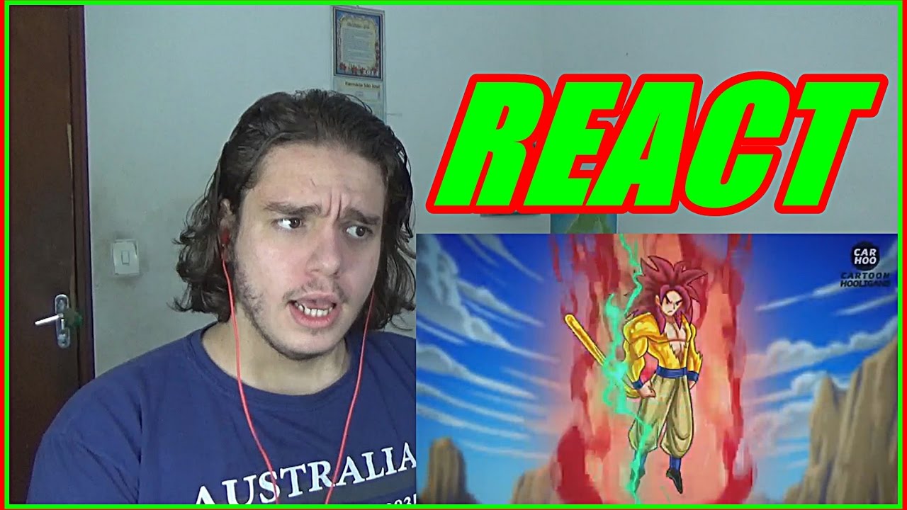 REACT Dragon Ball Super G - DBS Parody  - YouTube