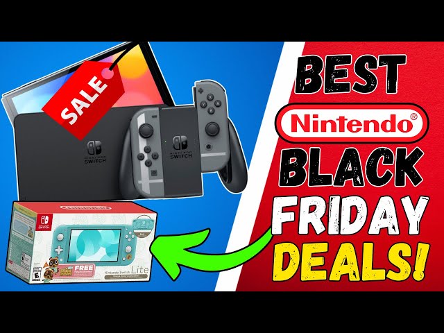 Today is the last day to get Black Friday deals on Nintendo Switch