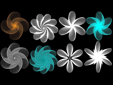 Distort & Transform Tricks In Illustrator || How To Make Multiple Spiral Designs In Illustrator