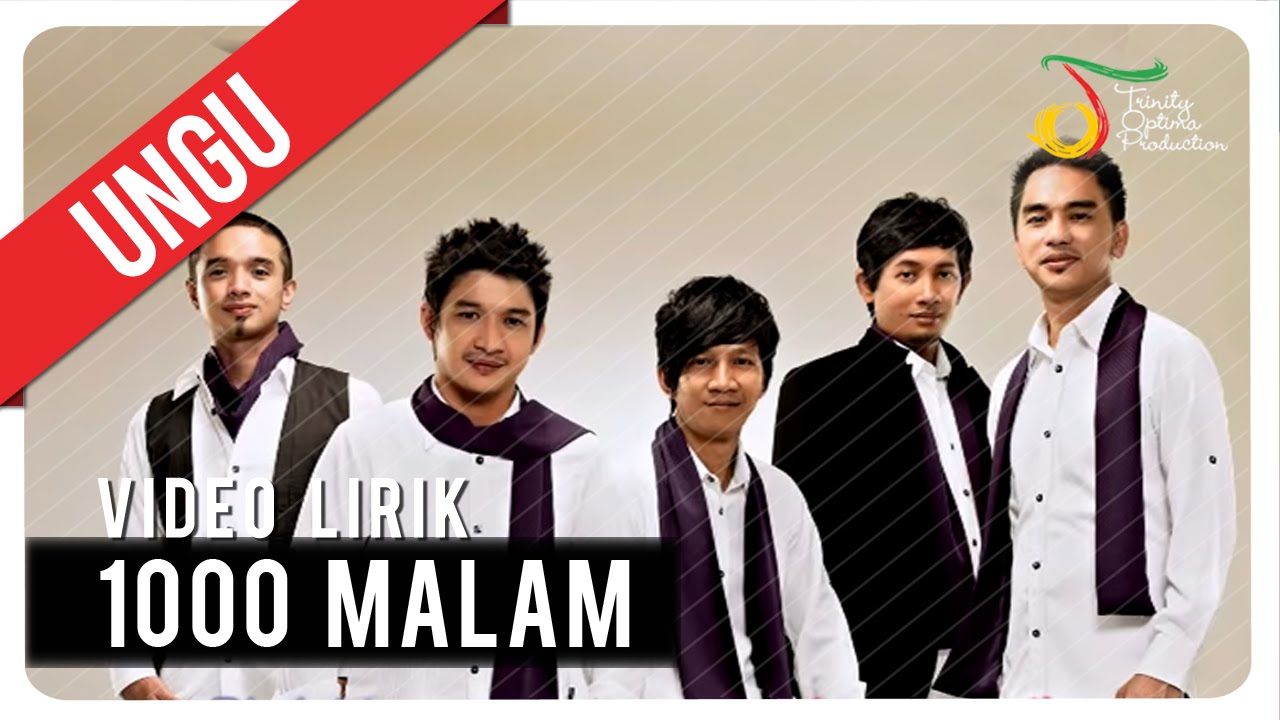 Ungu - 1000 Malam | Official Lyric Video