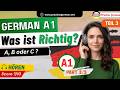 German A1 Hören Teil 3 - Part 2 Übung mit Lösungen | Practise german