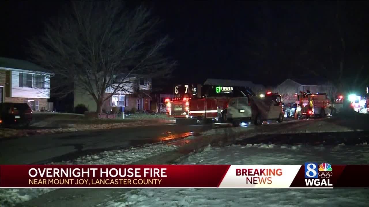 Winds fanned flames of West Hempfield Township house fire - YouTube