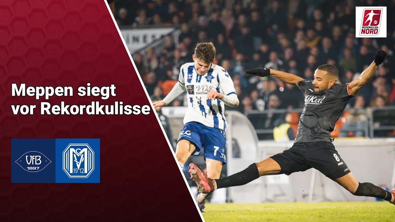 VfB Oldenburg - SV Meppen | Regionalliga Nord 21. Spieltag
