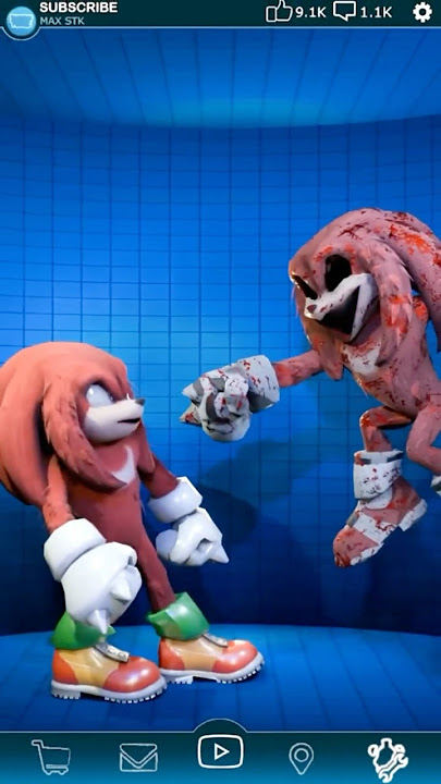 Sonic VS Sonic EXE Characters in FNAF AR Workshop #sonic #shorts