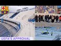 Barcelona Returns to Camp Nou! UEFA Approves Frankfurt Match | Renovation Update Nov 20