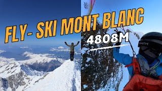 Ski Fly Mont Blanc