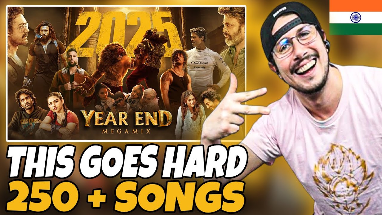 Реакция на мегамикс SUSH & YOHAN "2025" (Non-Stop Hits) 🔥🇮🇳