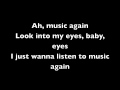 Adam lambert  music again lyrics