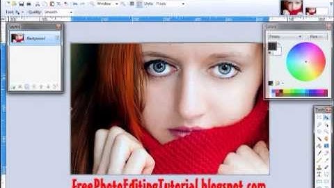 Cartoon Yourself Using Paint.net
