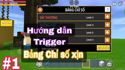 hướng dẫn trigger làm bảng chỉ số trong mini world