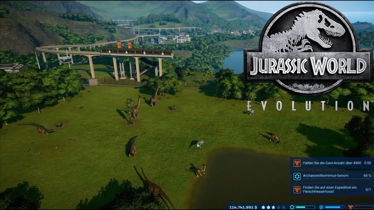 Jurassic World Evolution [020] - Ein bisschen was Neues - YouTube