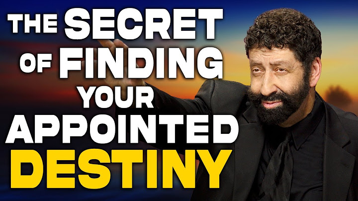 The Secret Of Finding Your Appointed Destiny | Jonathan Cahn Sermon