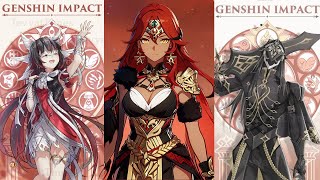 NEW UPDATE!! Emilie KIT, COLUMBINA, CAPITANO, XBALANQUE & PYRO ARCHON KIT INFO - Genshin Impact