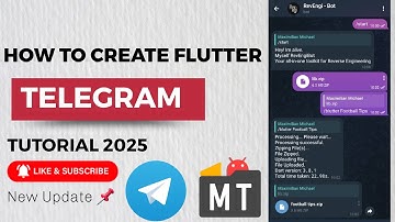 HOW TO CREATE FLUTTER/BLUTTER ON TELEGRAM BOT (RevEngi Bot)
