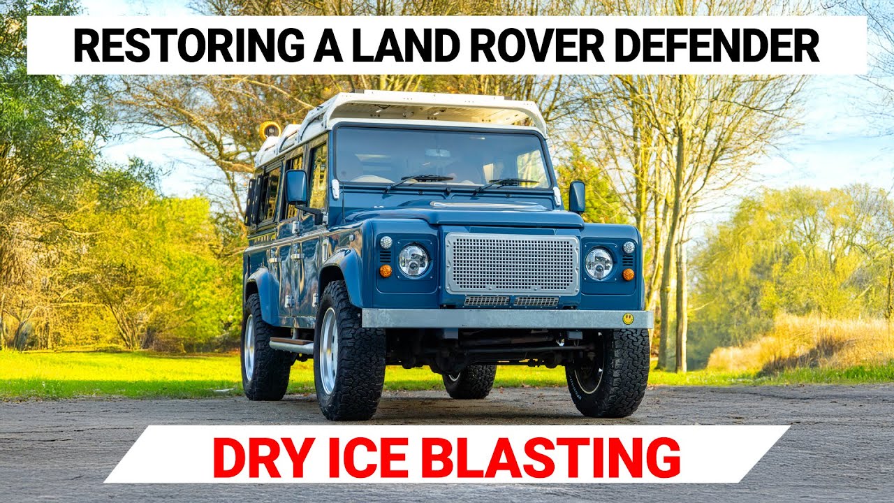 Dry Ice Blasting on Land Rover Defender | Ultimate Cleaning and ...