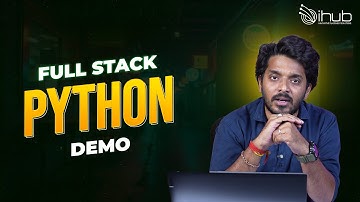 Fullstack Python Roadmap in Telugu 2025 | Fullstack Python Tutorial for Beginners | iHub