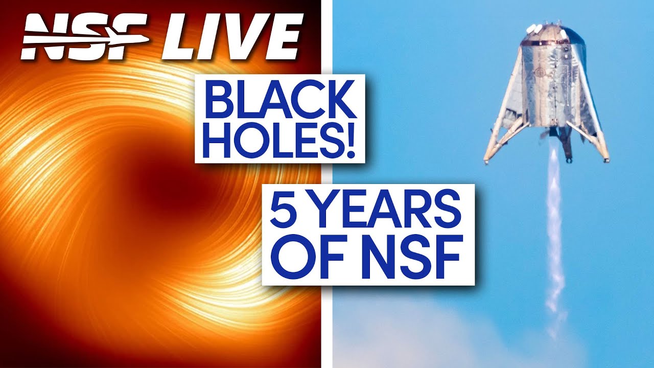 Black Hole Pictures, and Five Years of NSF on Youtube! – NSF Live