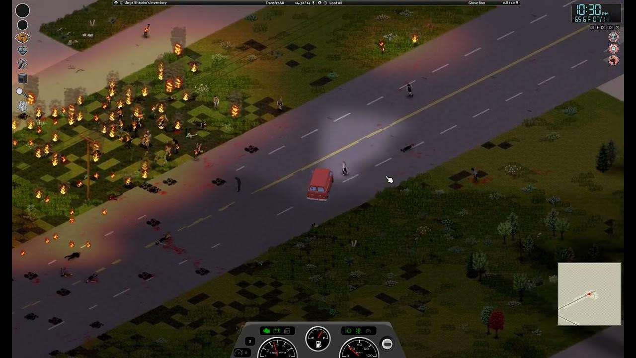 Project Zomboid The Trail of Fire YouTube
