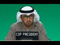 COP28 president says summit 